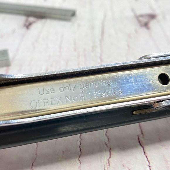 Vintage OFREX No.80 Desk Stapler - Made In England - Picture 2 of 10